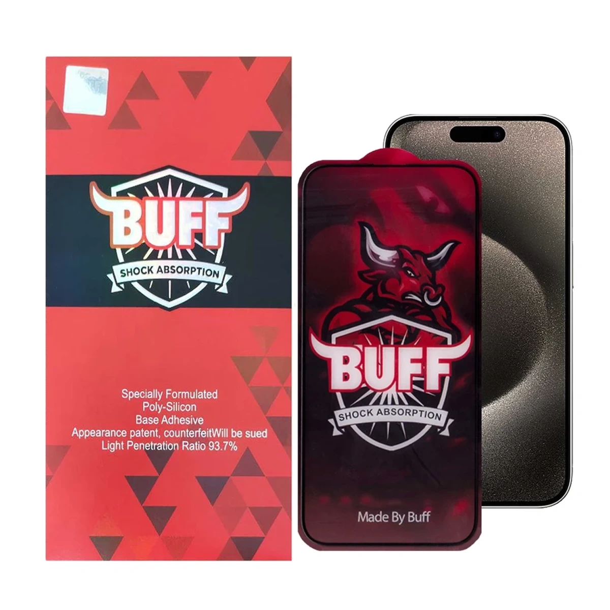 محافظ صفحه نمایش بوف برای موبایل iphone 17  با بیمه