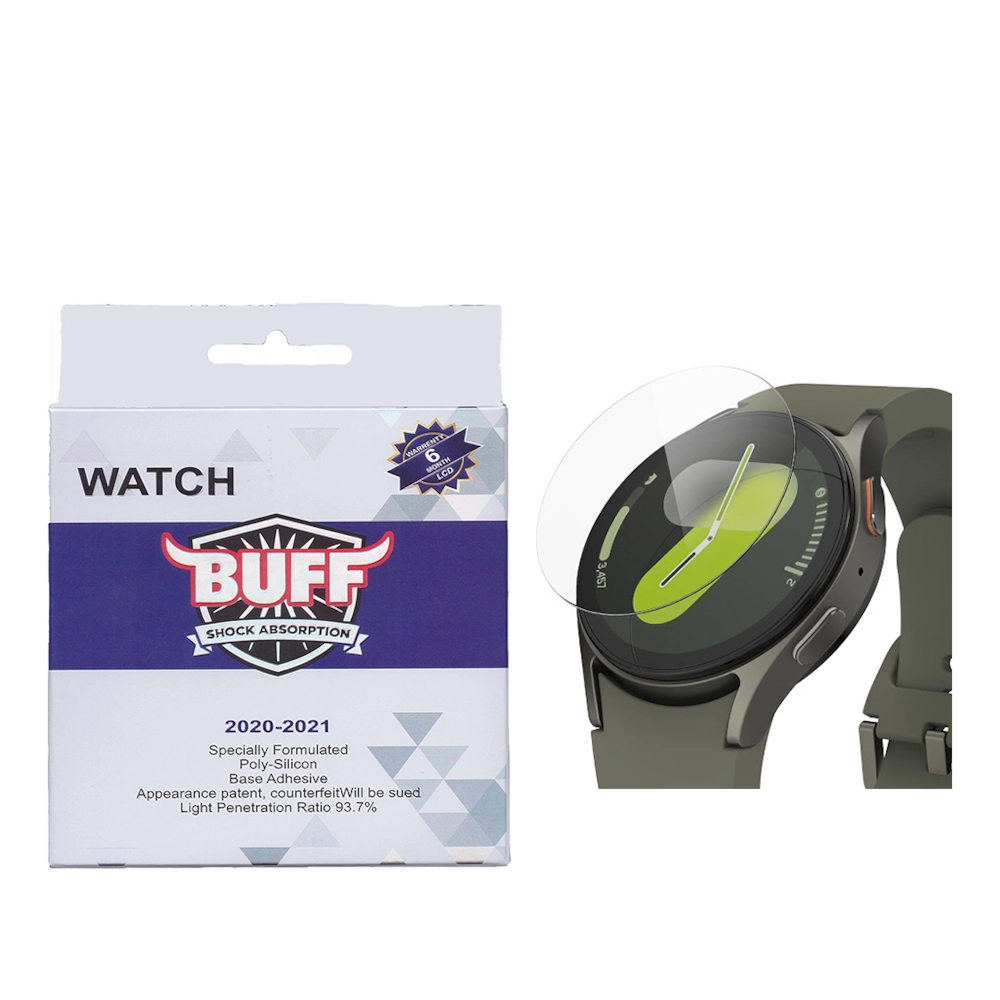 محافظ صفحه نمایش فول چسب Galaxy watch 7 40mm با بیمه