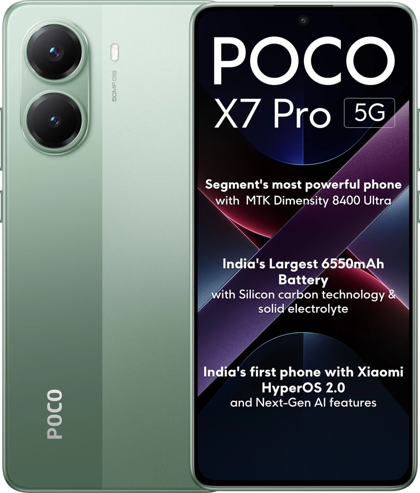 گوشی موبایل شیائومی مدل Poco X7 Pro 5G ظرفیت 512/12 گیگابایت