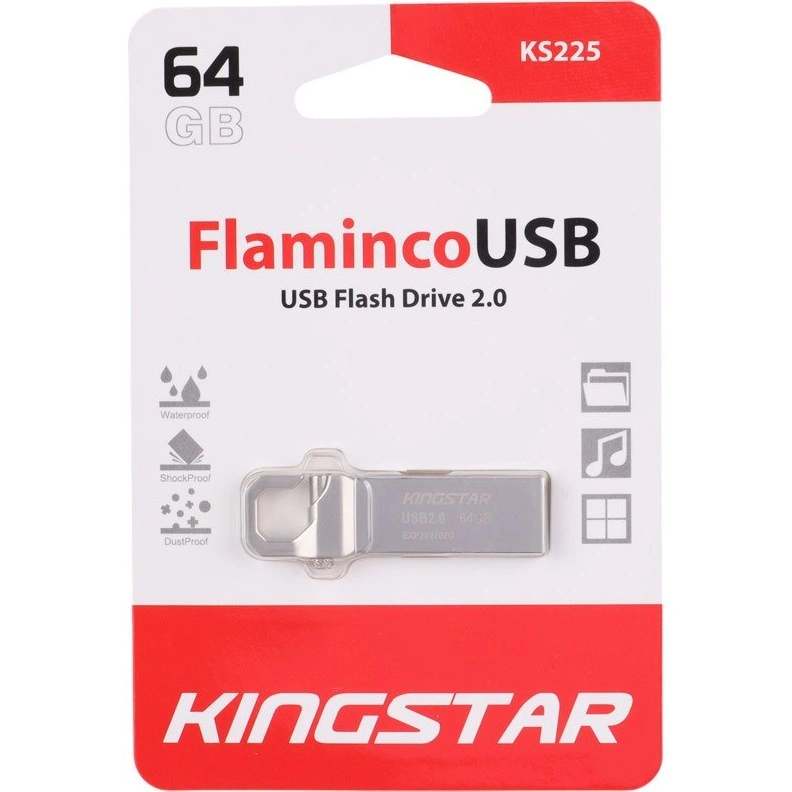 فلش مموری کینگ استار مدل KS225 Flaminco USB 2.0  ظرفیت 64 گیگابایت