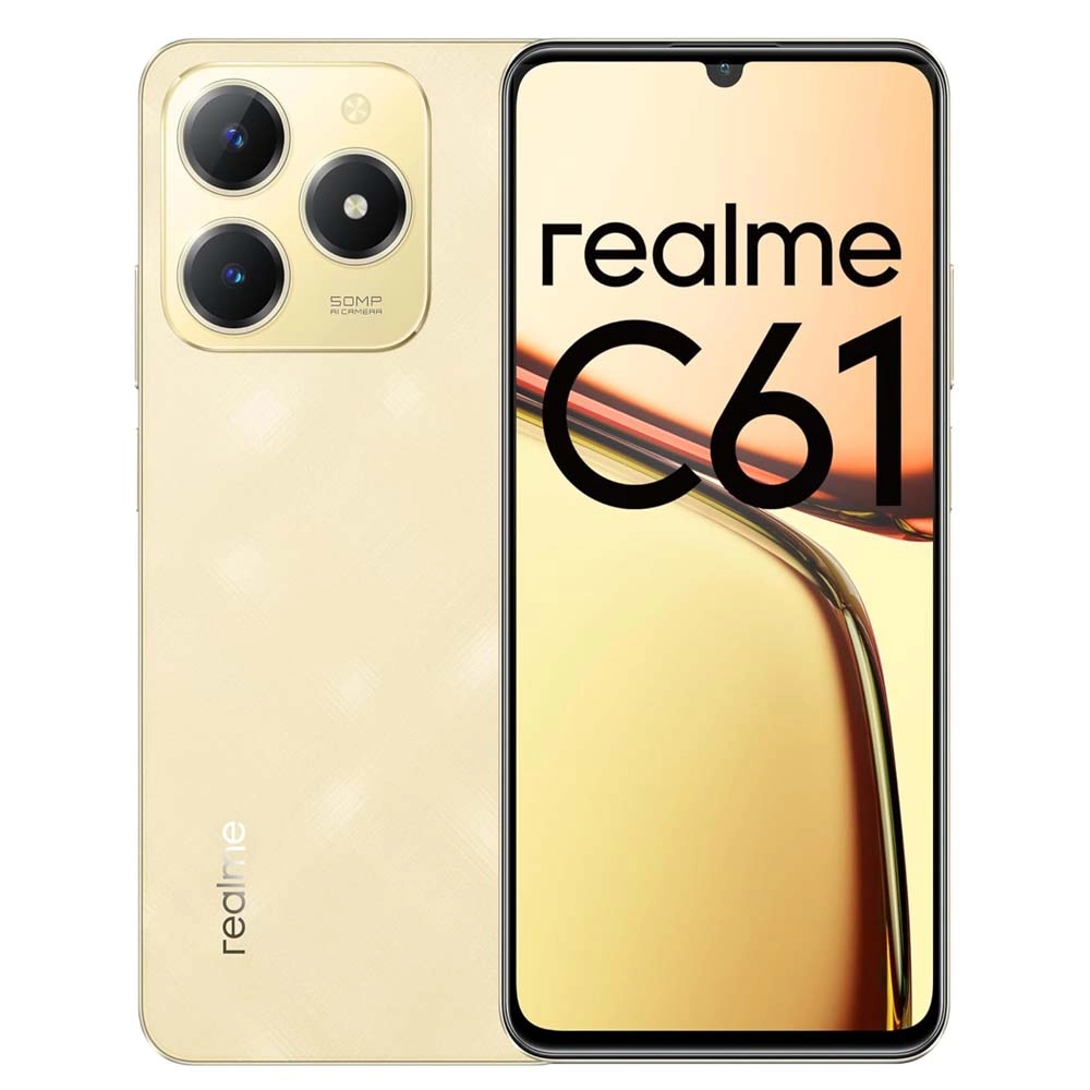 گوشی موبایل ریلمی مدل Realme C61  دو سیم کارت ظرفیت 128/6 گیگابایت