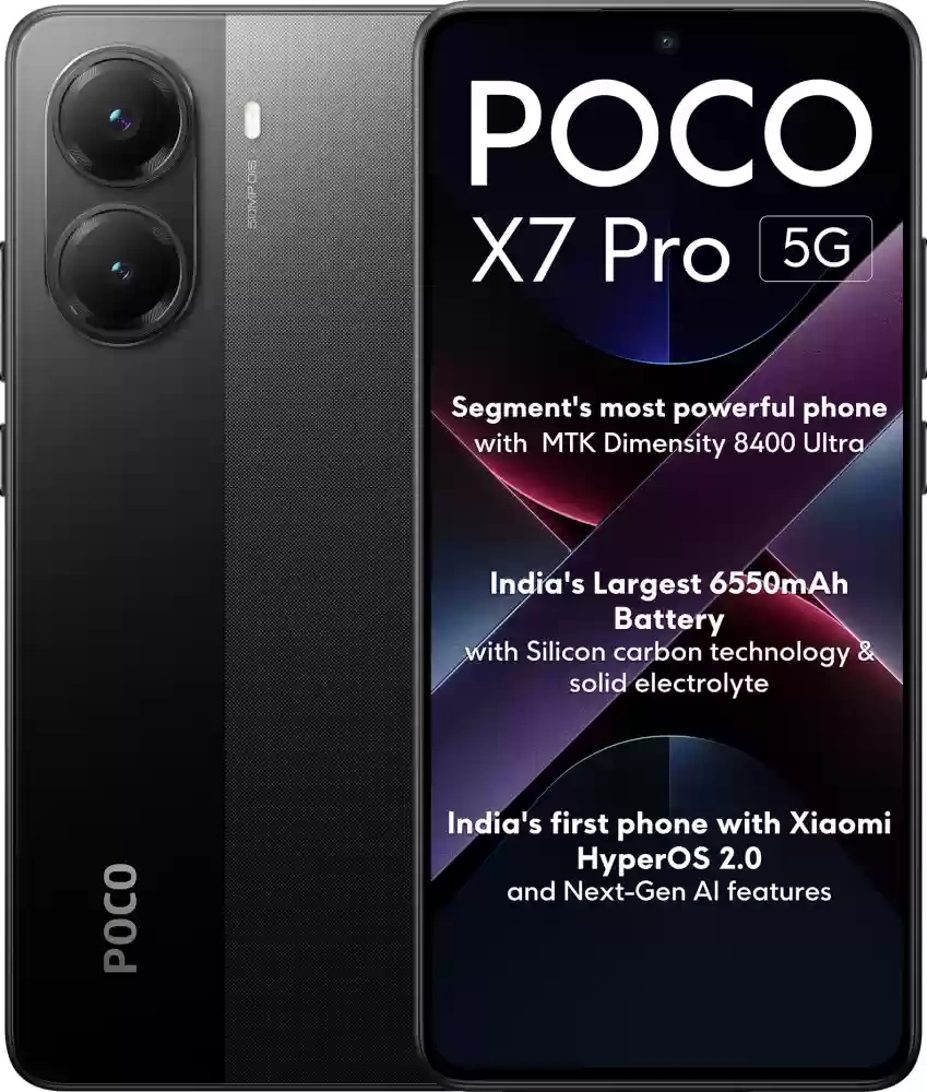 گوشی موبایل شیائومی مدل Poco X7 Pro 5G  ظرفیت 256/8 گیگابایت
