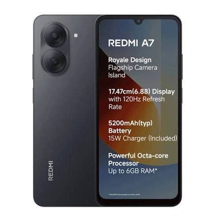 گوشی موبایل شیائومی مدل Redmi A7 ظرفیت 64/3 گیگابایت