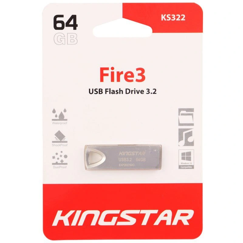 فلش مموری کینگ استار مدل KS322 Fire 3 ظرفیت 64 گیگابایت