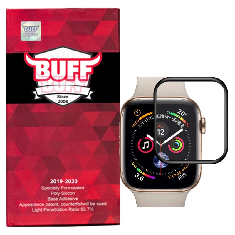 محافظ صفحه نمایش فول چسب Apple watch Se 2024 40mm با بیمه