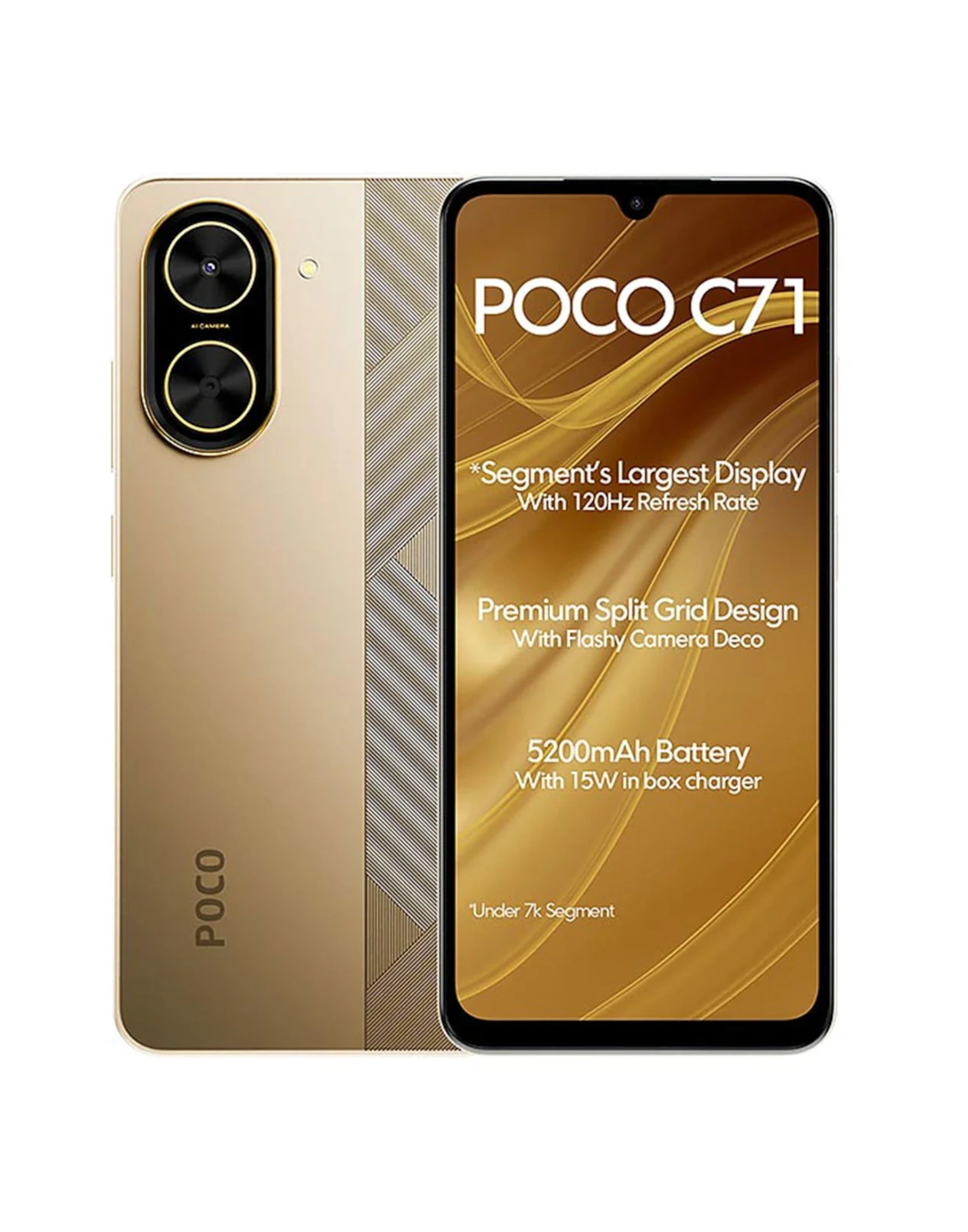 گوشی موبایل شیائومی مدل Poco C71 دو سیم کارت ظرفیت 64/3 گیگابایت